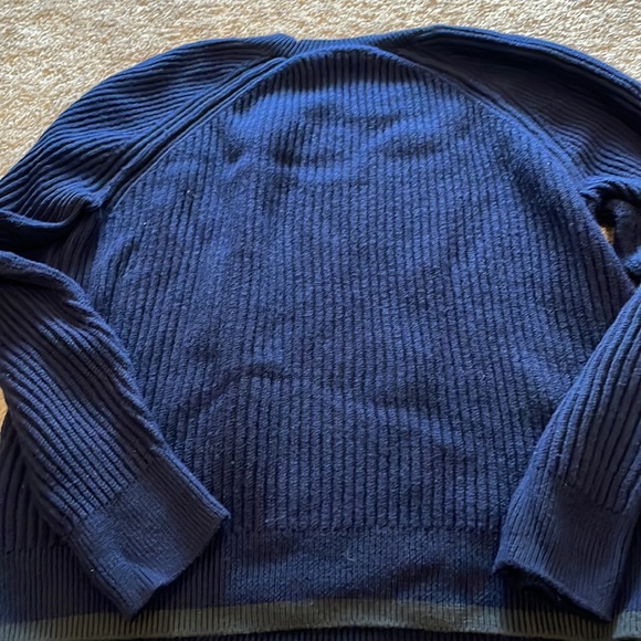 Coach Men’s 100% Wool Ribbed Sweater - Picture 8 of 14